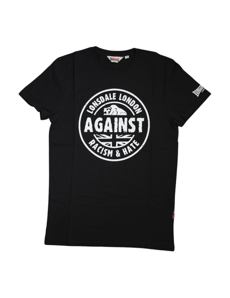 Lonsdale - T-Shirt - Against Racism - Black