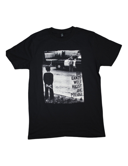 Die ganze Welt hasst die Polizei - Black Mosquito - T-Shirt -