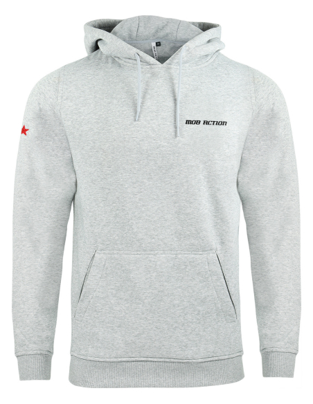 Mob Action Classic - Hoodie - Grey/Black