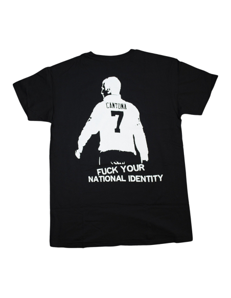 Roter Stern Leipzig - T-Shirt - Cantona - Black Roter Stern Leipzig - T-Shirt - Cantona - Black
