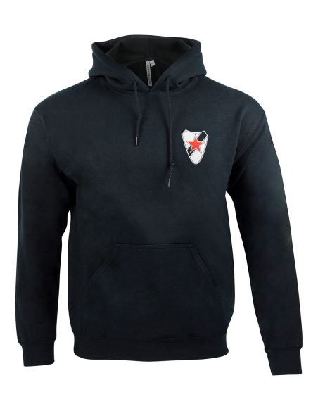 Roter Stern Leipzig - Hoodie - Cantona - Black