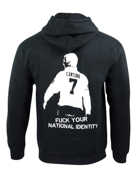 Roter Stern Leipzig - Hoodie - Cantona - Black