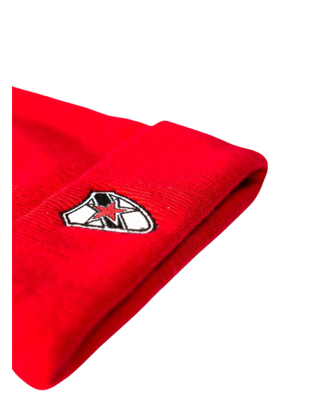 Roter Stern Leipzig - Winter Hat - Logo Stick - Red