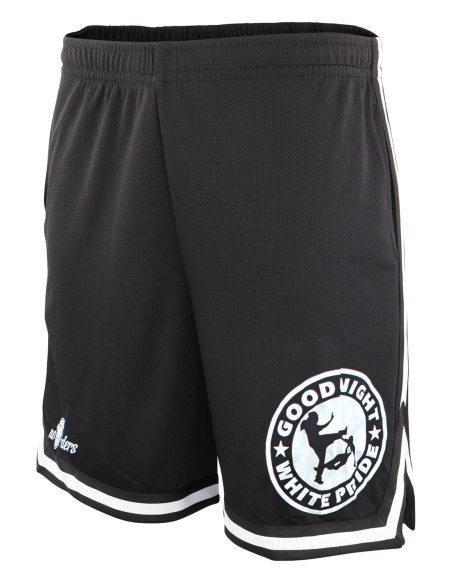 Good Night White Pride - No Borders - Basketball Shorts -