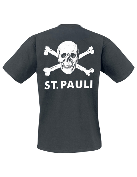 St. Pauli - T-Shirt - Totenkopf II - Black