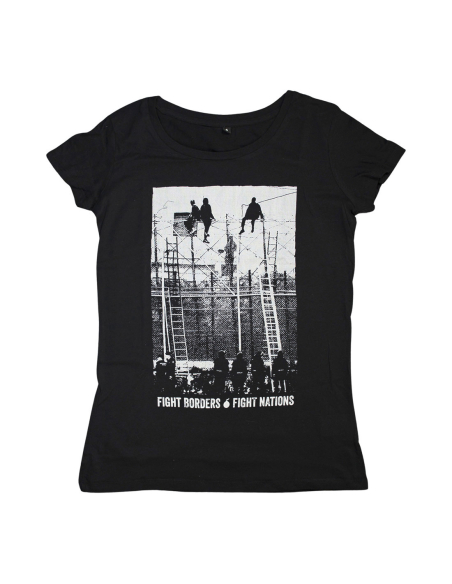 Fight Borders Fight Nations - Black Mosquito - T-Shirt