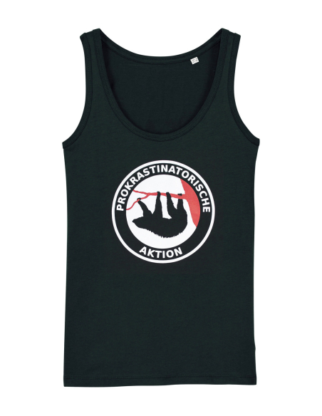 Prokrastinatorische Aktion - No Borders - Tanktop - Black