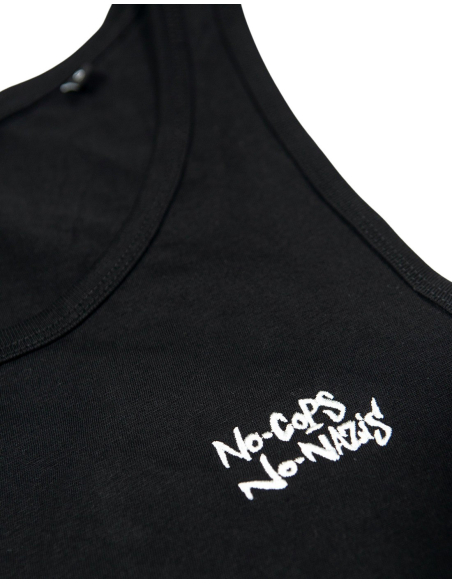 No Cops No Nazis - Mob Action - Tanktop - Black