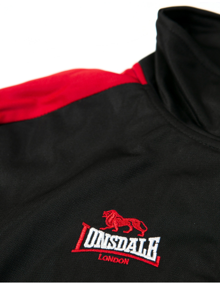 Roter Stern Leipzig - Lonsdale - Trainingsjacke 2022 - Black/Red