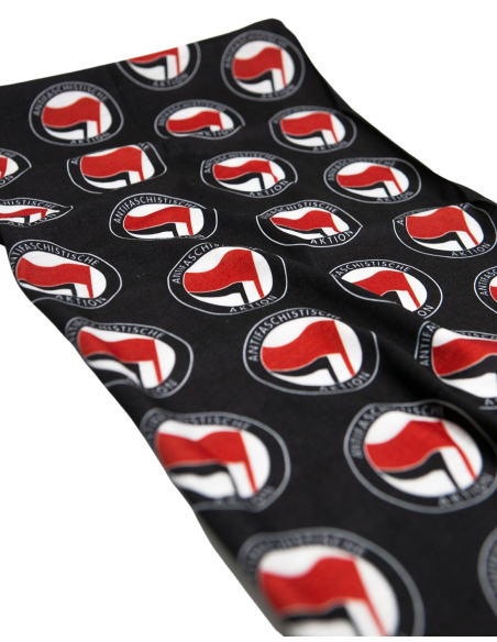 Antifaschistische Aktion - No Borders - Tube Scarf Antifaschistische Aktion - No Borders - Tube Scarf
