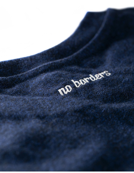 No Borders Kakadu - T-Shirt - Heather Blue