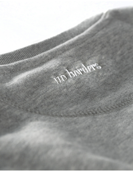 No Borders Kakadu - T-Shirt - Heather Grey