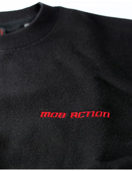 Mob Action Classic - T-Shirt - Black/Red