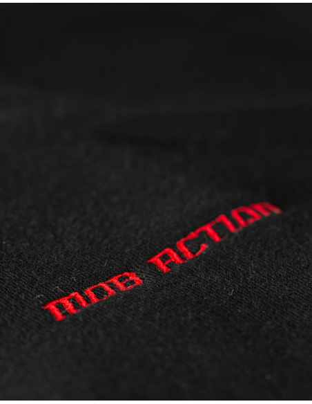 Mob Action Classic - T-Shirt - Black/Red