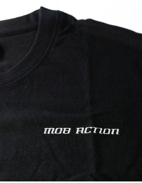 Mob Action Classic - T-Shirt - Black/White