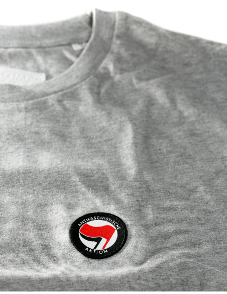 Siamo Tutti Antifascisti - No Borders - T-Shirt - Grey Siamo Tutti Antifascisti - No Borders - T-Shirt - Grey