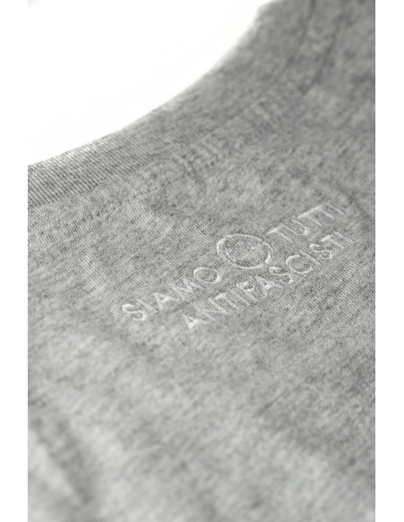Siamo Tutti Antifascisti - No Borders - T-Shirt - Grey Siamo Tutti Antifascisti - No Borders - T-Shirt - Grey