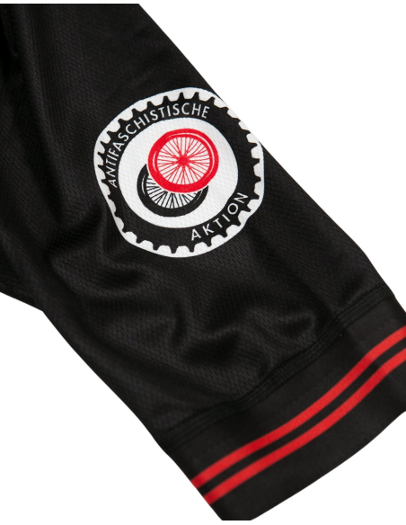 Roter Stern Leipzig - Radtrikot Kurzarm - Black/Red Roter Stern Leipzig - Radtrikot Kurzarm - Black/Red