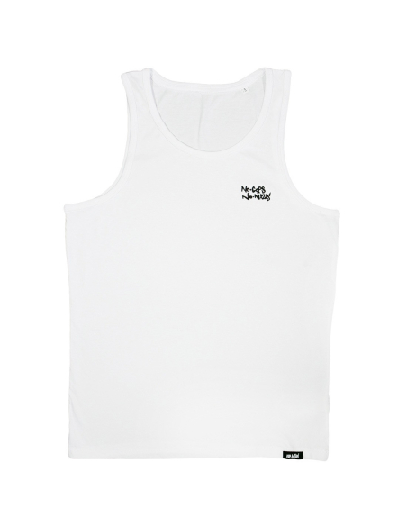 No Cops No Nazis - Mob Action - Tanktop - White