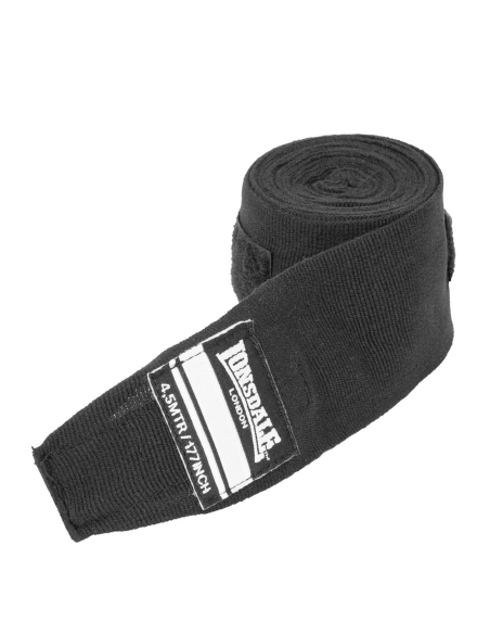 Lonsdale - Handwraps 450cm - Pro Hand - Black