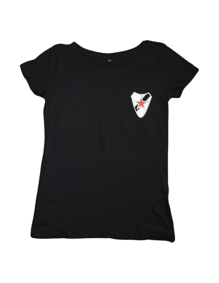 Roter Stern Leipzig - T-Shirt fitted - Cantona - Black