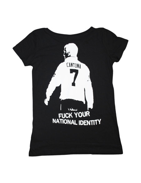 Roter Stern Leipzig - T-Shirt fitted - Cantona - Black