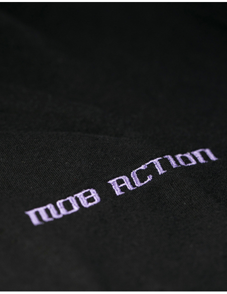 LGBTQ - Mob Action Classic - T-Shirt tailliert - Black/Purple