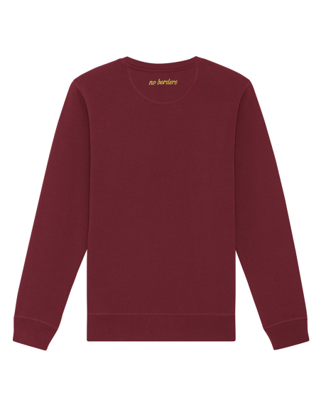No Borders Cockatoo - Sweater - Burgundy