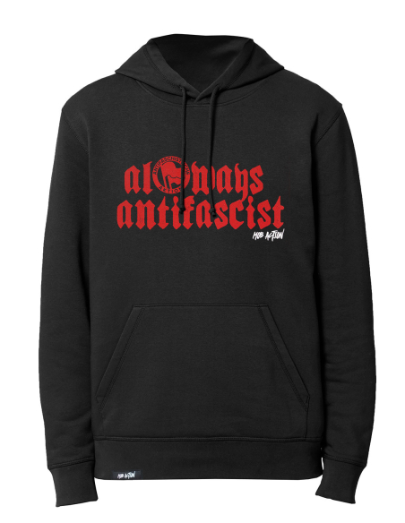 Always Antifascist - Mob Action - Hoodie - Black Always Antifascist - Mob Action - Hoodie - Black