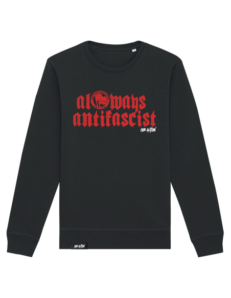 Always Antifascist - Mob Action - Sweater - Black Always Antifascist - Mob Action - Sweater - Black