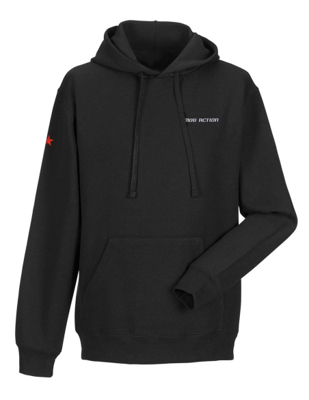 Mob Action Classic - Hoodie - Black/White