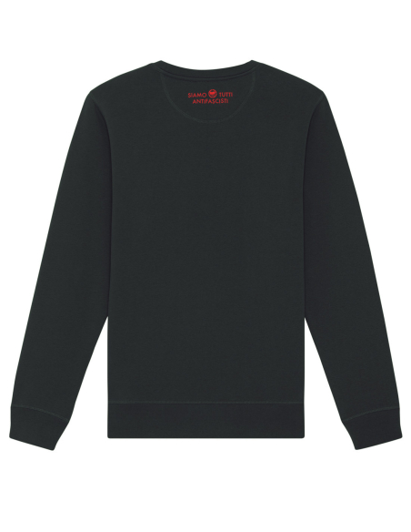 Siamo Tutti Antifascisti - No Borders - Sweater - Black Siamo Tutti Antifascisti - No Borders - Sweater - Black