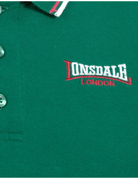 Lonsdale - Polo - Lion - Bottle Green