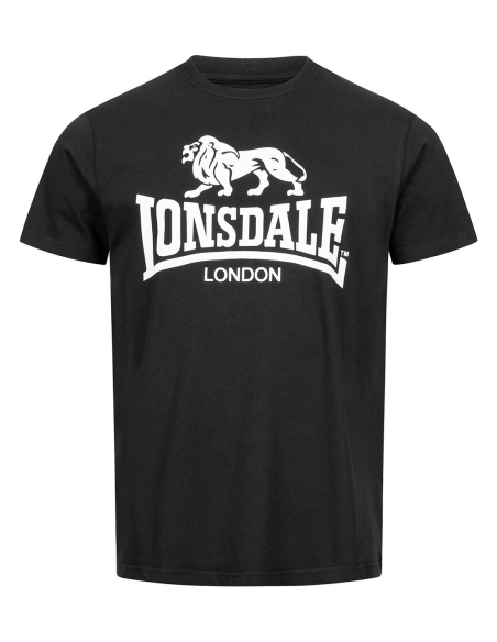 Lonsdale - T-Shirt - Logo - Black