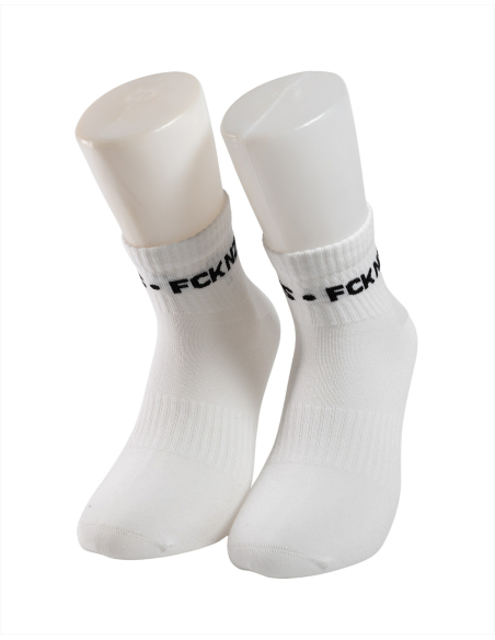 FCK NZS - Sixblox - Quarter Socken - White FCK NZS - Sixblox - Quarter Socken - White