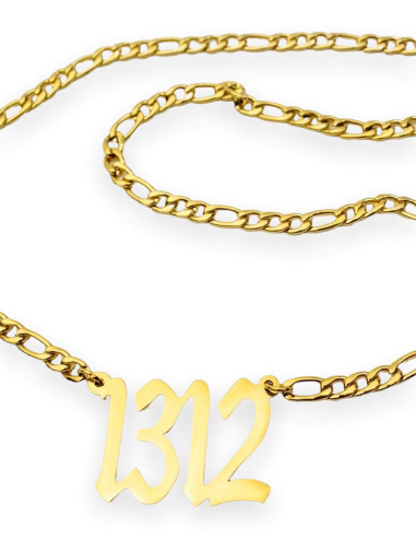 1312 - Sixblox - Necklace - Gold