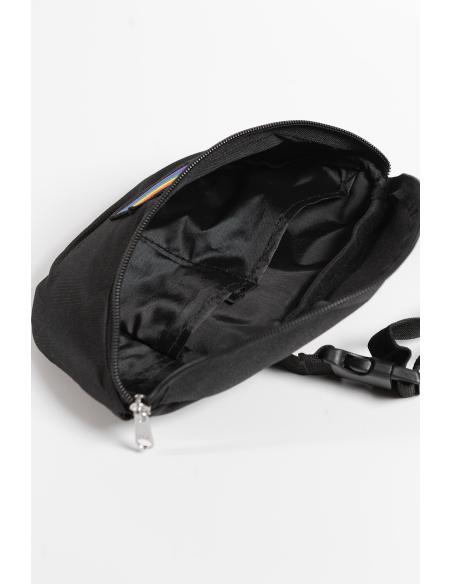 Pride / Rainbow - No Borders - Gürteltasche - Black