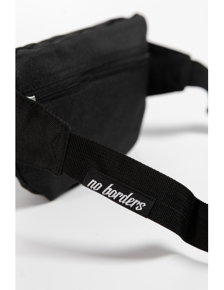 Kein Mensch ist illegal - No Borders - Gürteltasche - Black