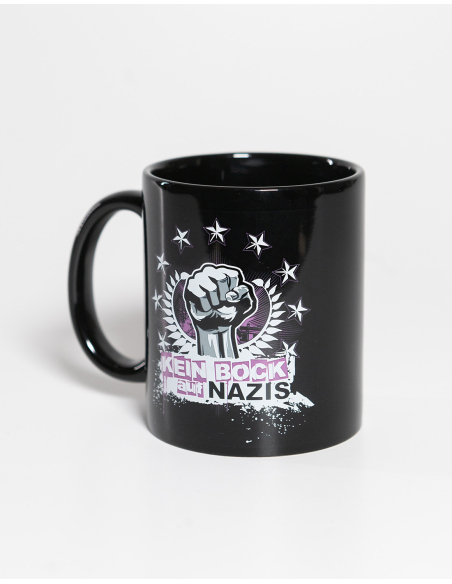 Kein Bock auf Nazis - Tasse - Black Kein Bock auf Nazis - Tasse - Black