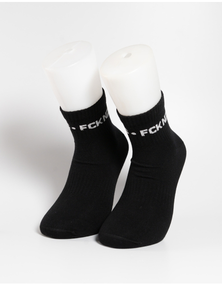 FCK NZS - Sixblox - Quarter Socks - Black - Circle