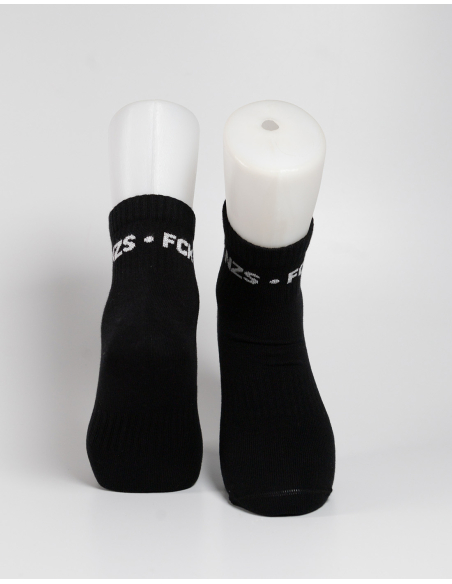 FCK NZS - Sixblox - Quarter Socks - Black - Circle