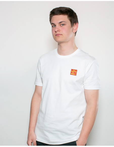 Kein Mensch ist illegal - No Borders - T-Shirt - White/Red