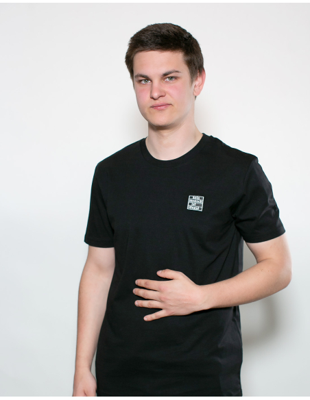 Kein Mensch ist illegal - No Borders - T-Shirt - Black/Black