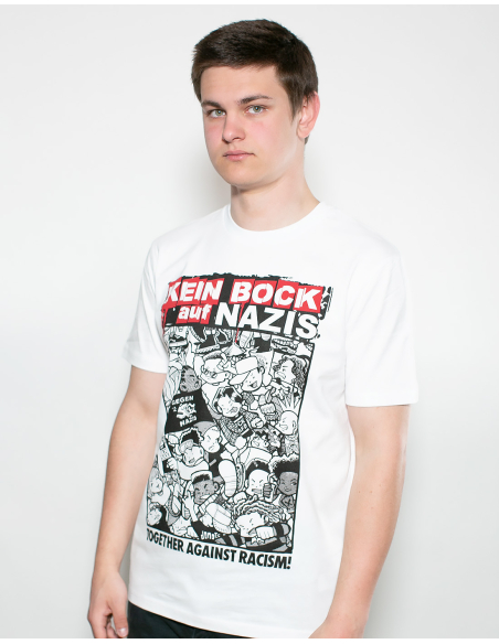 Kein Bock auf Nazis - T-Shirt - White