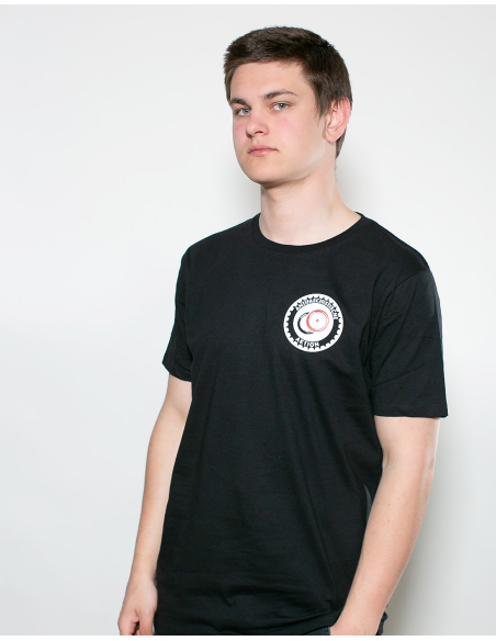 Fahrrad Antifa - No Borders - T-Shirt - Pocket Print - Black Fahrrad Antifa - No Borders - T-Shirt - Pocket Print - Black