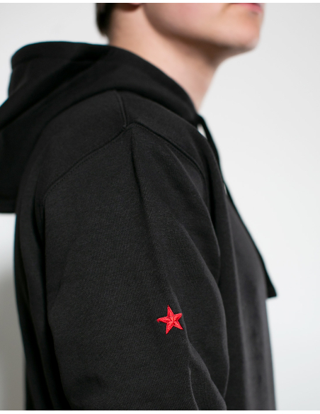 Mob Action Classic - Hoodie - Black/White