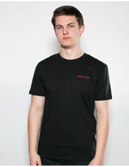 Mob Action Classic - T-Shirt - Black/Red