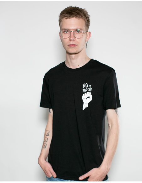 Angela Davis - No Borders - T-Shirt - Black