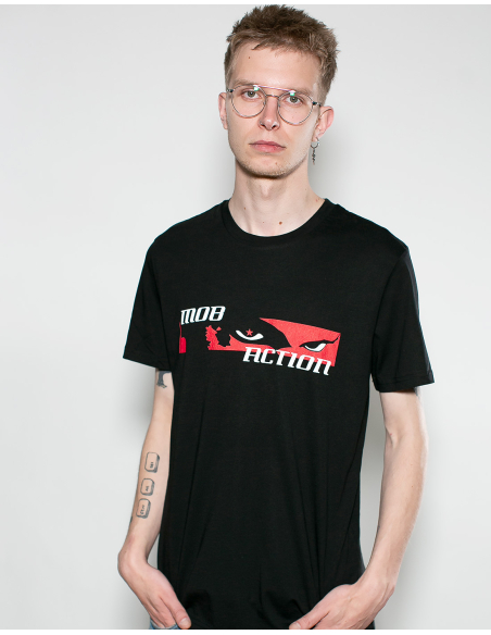 Eyes - Mob Action - T-Shirt - Black