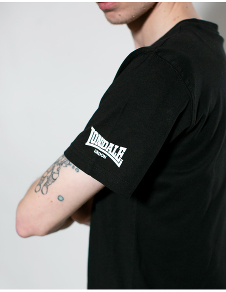 Lonsdale - T-Shirt - Against Racism - Black